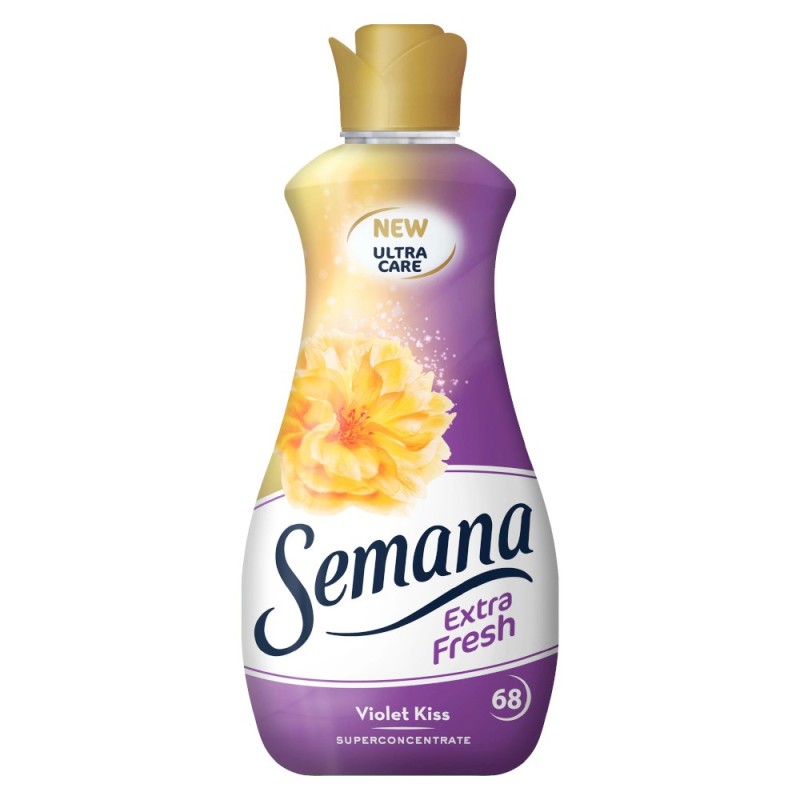 Balsam de Rufe Superconcentrat Semana Extra Fresh Violet Kiss, 68 spalari, 1.7 l