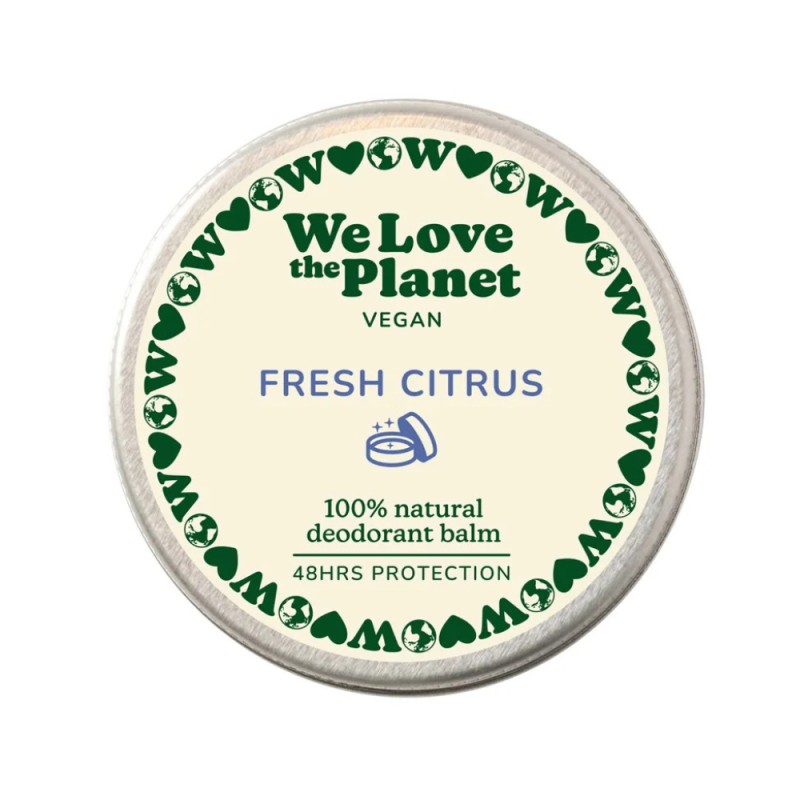 Balsam Deodorant Fresh Citrus, We Love The Planet, 35 g