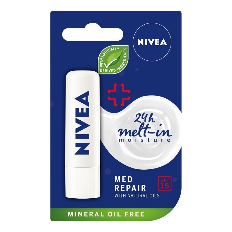 Balsam pentru Buze Nivea Lip Care Med Protection FPS15