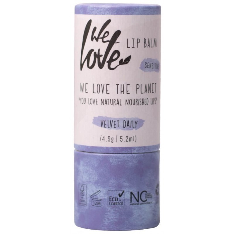 Balsam pentru Buze Velvet Daily, 4.9 g, We Love the Planet