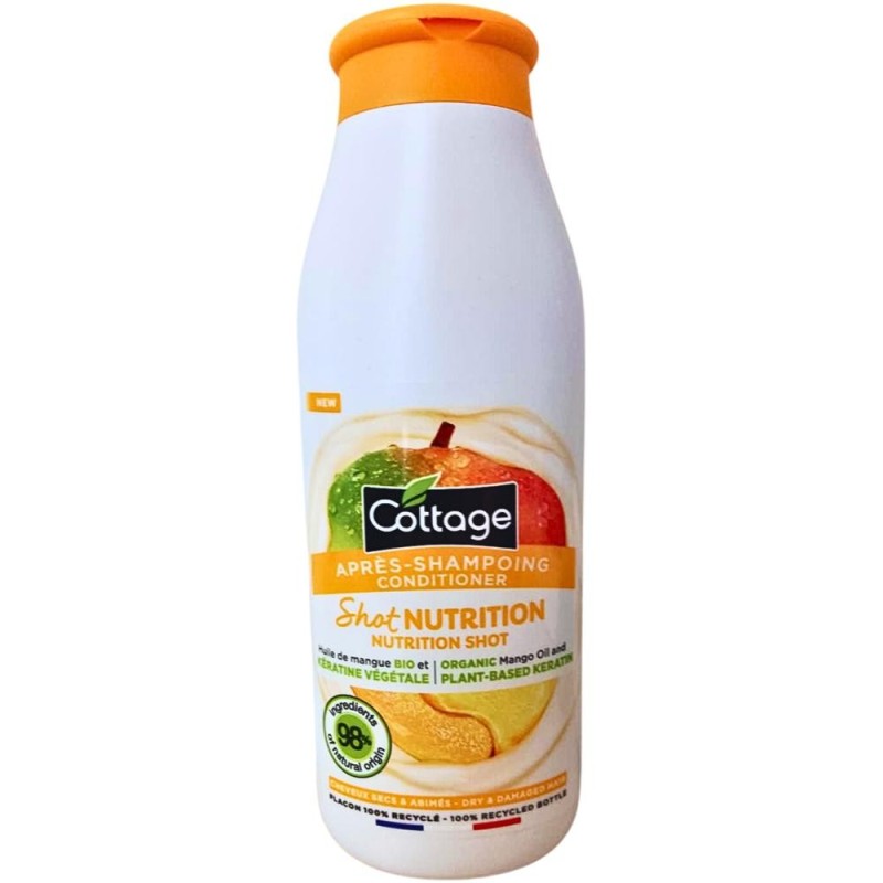 Balsam pentru Par Cottage, Shot Nutrition, Mango si Keratina, 250 ml
