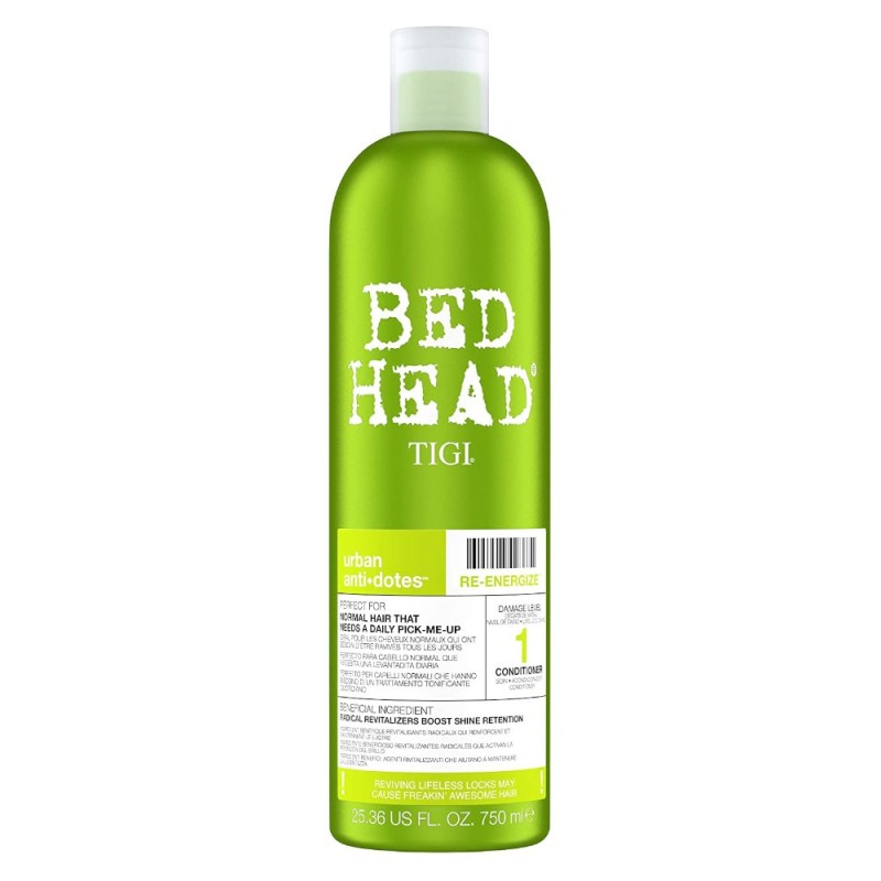 Balsam Tigi Bed Head Re-Energize pentru Par Normal, 750 ml