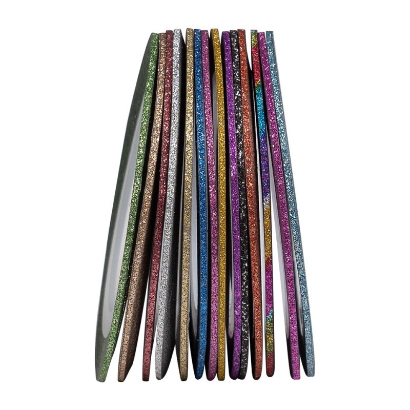 Banda Decor Unghii SensoPRO Milano, Set 14 Bucati