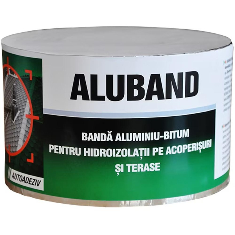 Banda Izolanta Alu Band, Den Braven, 1.2 mm, 10 cm, 10 m