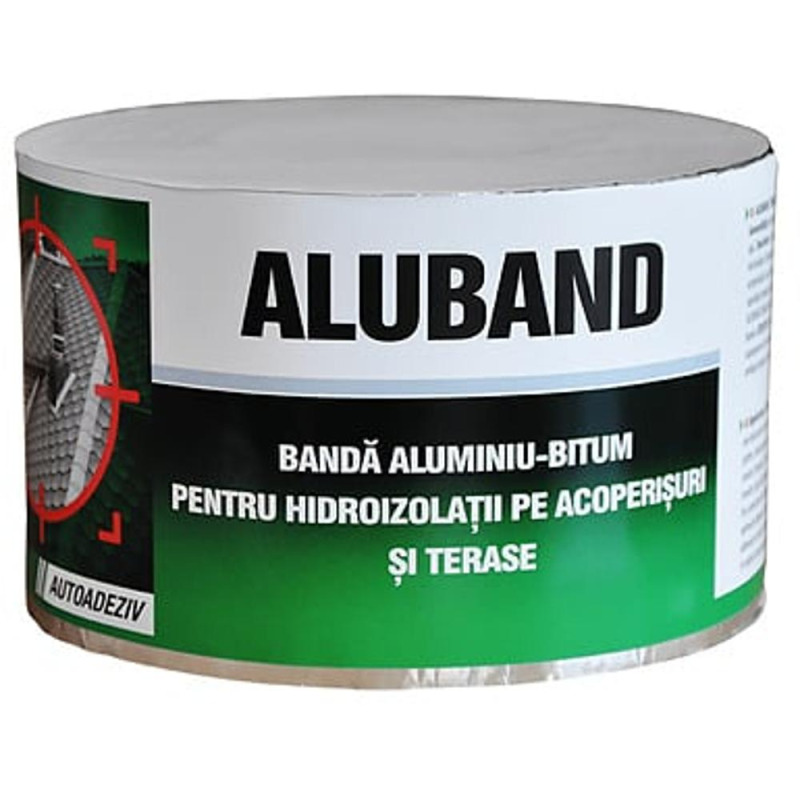 Banda Izolanta Alu Band, Den Braven, 1.2 mm, 15 cm, 10 m