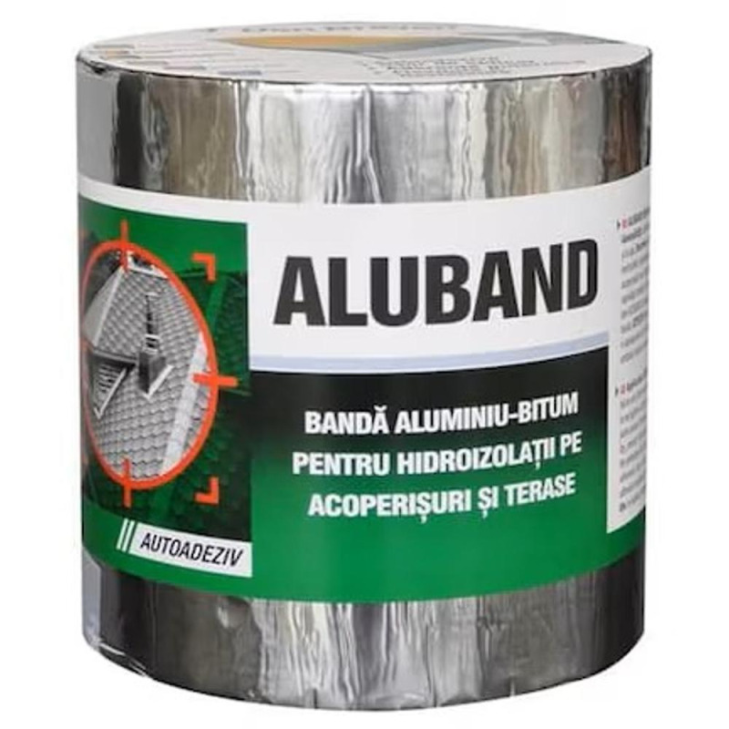 Banda Izolanta Alu Band, Den Braven, 1.2 mm, 20 cm, 10 m