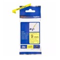 Banda Originala Brother 9mm x 8m Negru-Galben TZEFX621