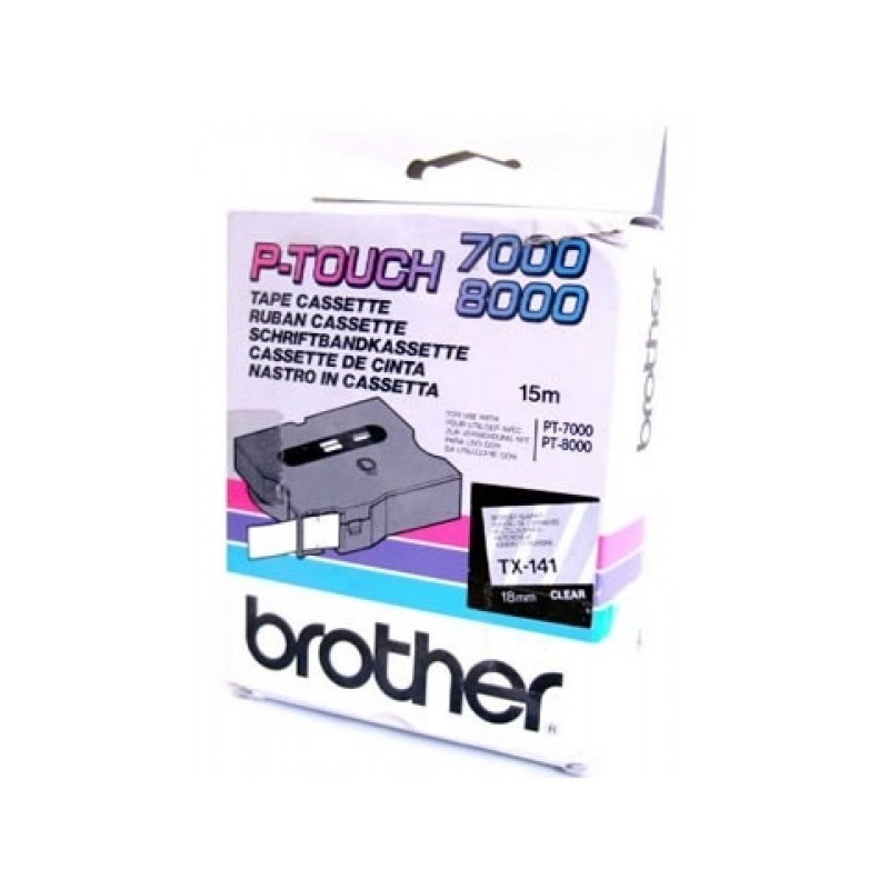 Banda Originala Brother Etichete TX141, 18mm x 15m