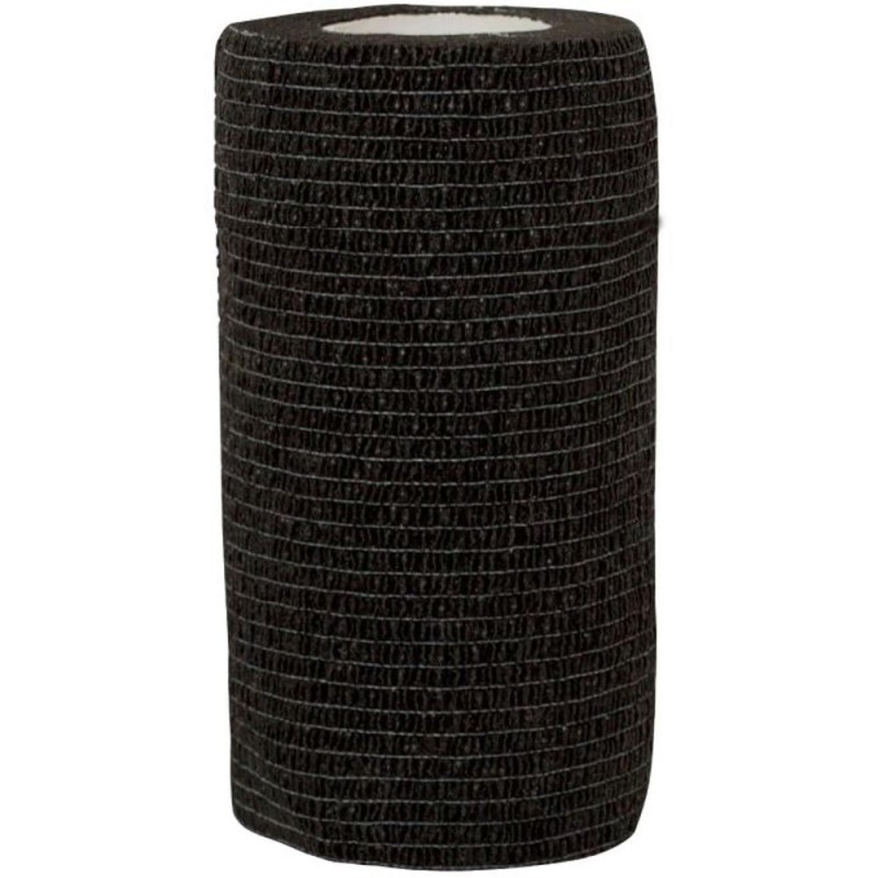 Bandaj Coeziv Autoadeziv, 10 cm x 4.5 m, Negru, Prima, 1 Rola