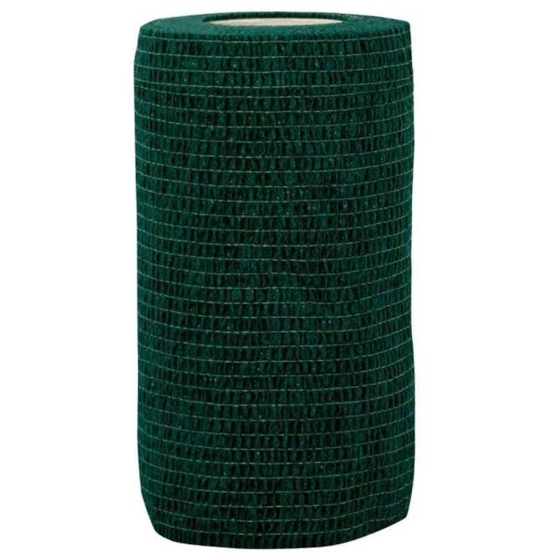 Bandaj Coeziv Autoadeziv, 10 cm x 4.5 m, Verde, Prima, 1 Rola