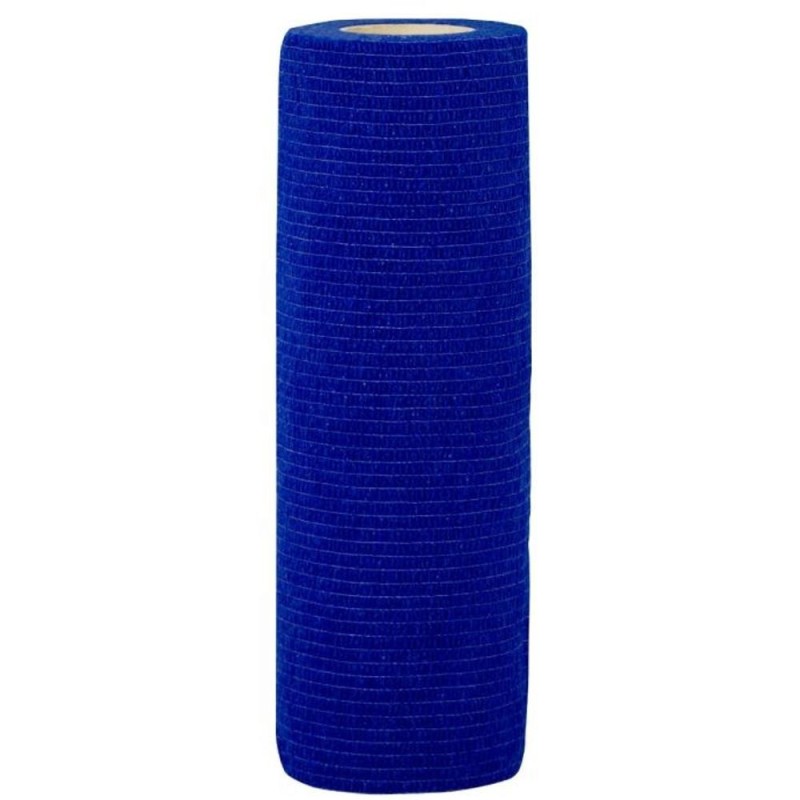 Bandaj Coeziv Autoadeziv, 15 cm x 4.5 m, Albastru, Prima, 1 Rola