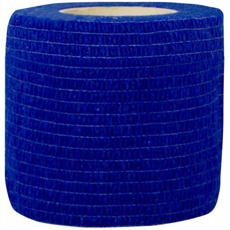 Bandaj Coeziv Autoadeziv, 5.0 cm x 4.5 m, Albastru, Prima, 1 Rola