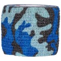 Bandaj Coeziv Autoadeziv, 5.0 cm x 4.5 m, Camuflaj Albastru/Verde, 1 Rola