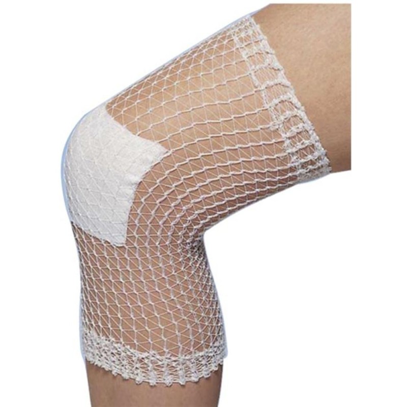 Bandaj Tubular Tip Plasa, Nr. 5, 20 m, pentru Fixare Pansamente Picior, Genunchi, Glezna