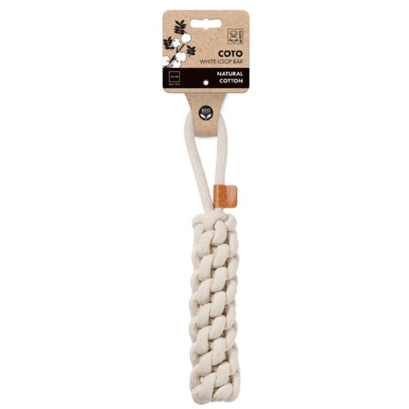 Bara Coto White Loop, Alba, 34 cm, M-PETS