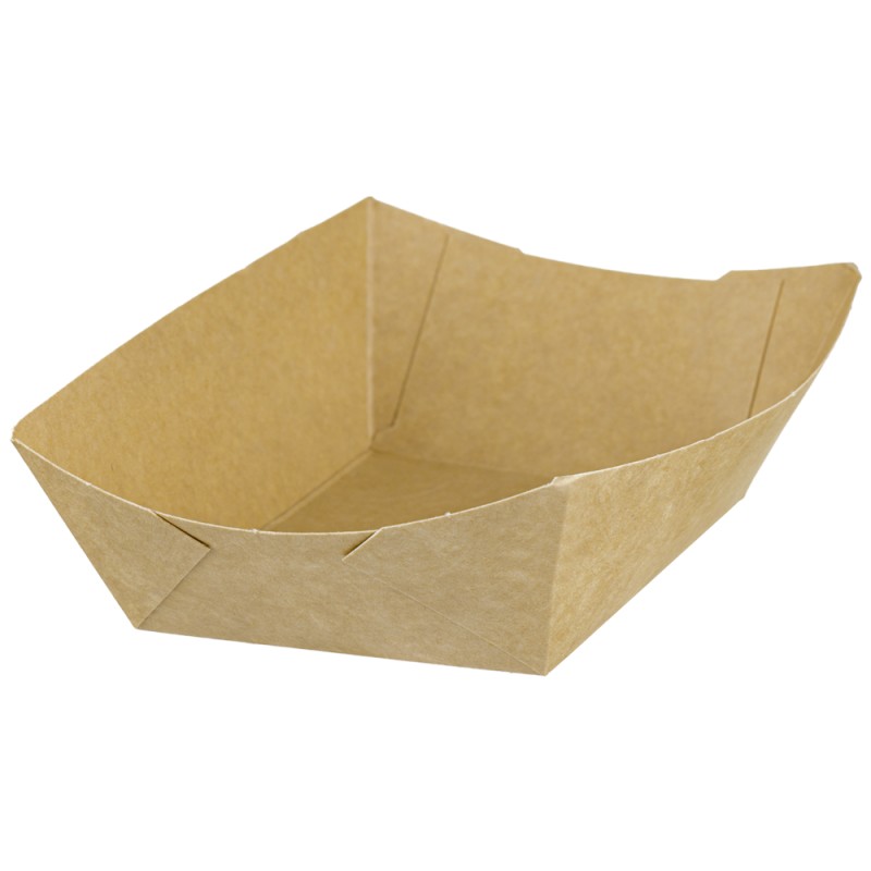 Barcute Carton Kraft 20 x 14 x 8.5 cm, 100 Bucati