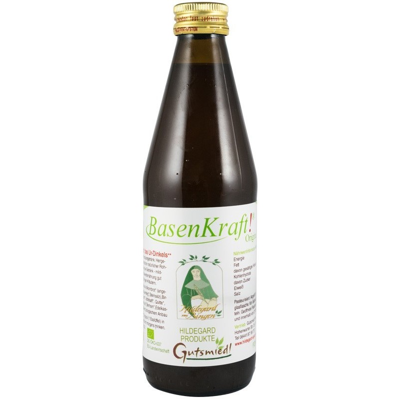 BasenKraft Original, Bautura Non-Alcoolica Bio, 330 ml Hildegard von Bingen