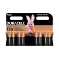 Baterie Alcalina Duracell Basic R6 (AA), 8 Bucati, Blister