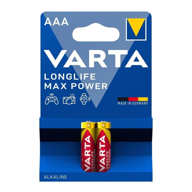 Baterie Alcalina R3 (AAA) MaxTech Varta, 2 Bucati, Blister