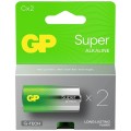 Baterie Alcalina Super GP R14 C, 2 Bucati