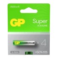 Baterie Alcalina Super GP R3 (AAA), 4 Bucati