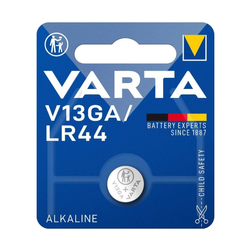 Baterie Alcalina Tip Buton V13GA / LR44 Varta, 1.5 V, 125 mAh