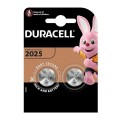 Baterie Buton Litiu Duracell CR2025 3V, 2 Bucati, Blister