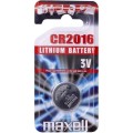 Baterie Buton Litiu Maxell CR2016, 3V, 1 Bucata, Blister
