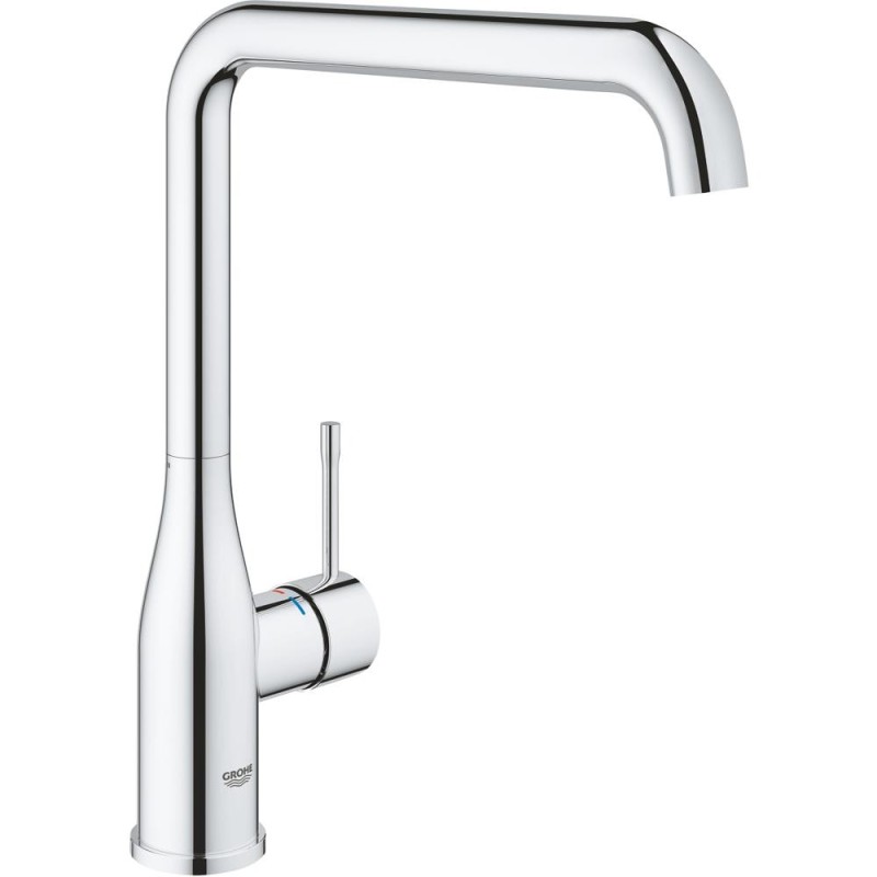 Baterie pentru Bucatarie Grohe Essence 30269000, 1/2'', Monocomanda, Pipa Inalta, Cartus Ceramic, Pivotanta, Crom