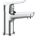 Baterie pentru Lavoar, Monocomanda, Inaltime 12.5 cm, Inox