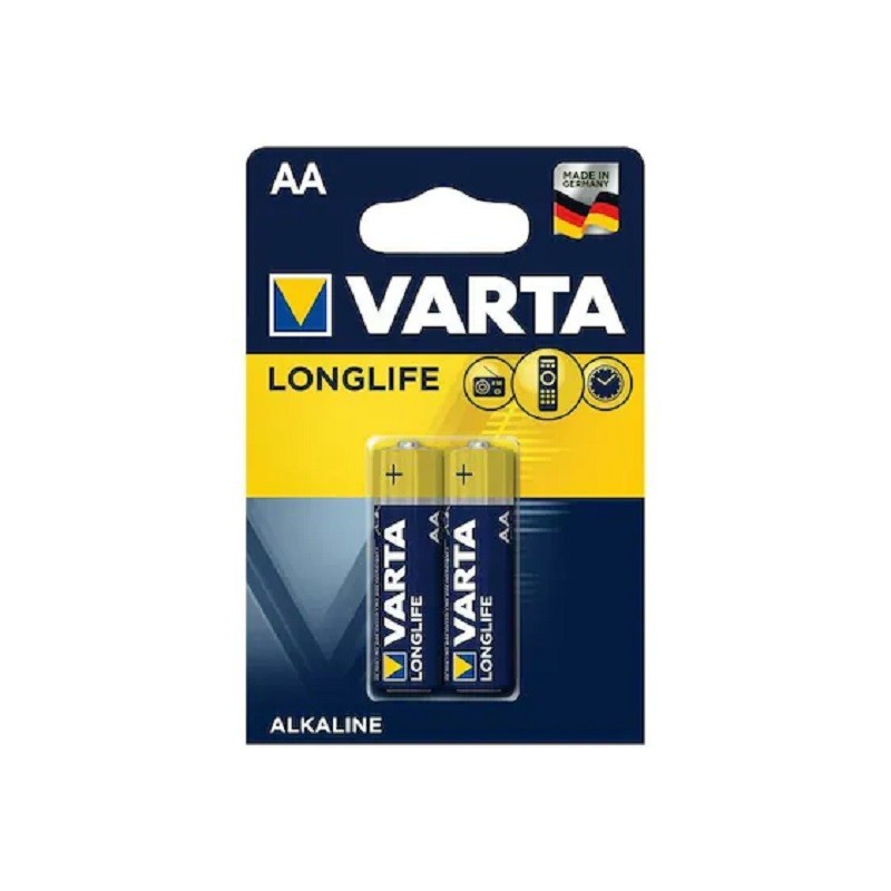 Baterie Varta Longlife 4106 R6 / AA, 2 Bucati