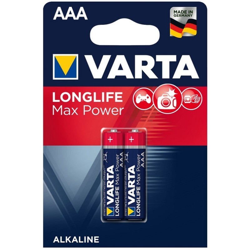 Baterie Varta Longlife Max Power 4703 LR03 2 Bucati