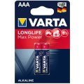 Baterie Varta Longlife Max Power 4703 LR03 2 Bucati