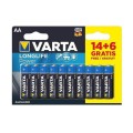 Baterie Varta Longlife Power 4906 R6 14+6 Bucati