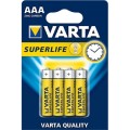 Baterie Varta Superlife 2003 R3 / AAA, 4 Bucati / Blister
