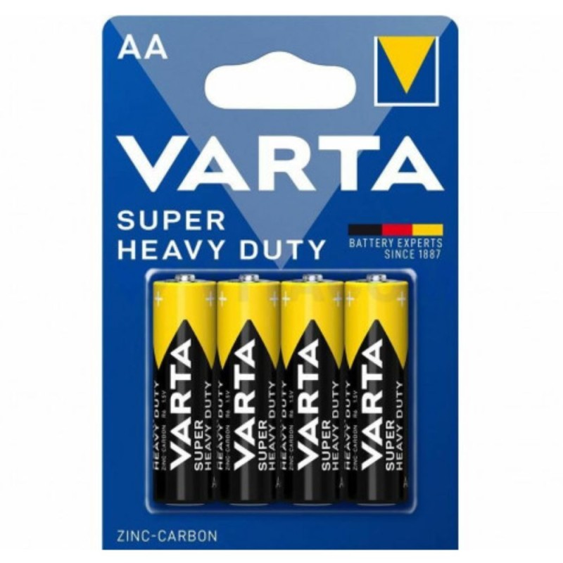 Baterii AA Varta, R6 Superlife Zinc, 4 Bucati
