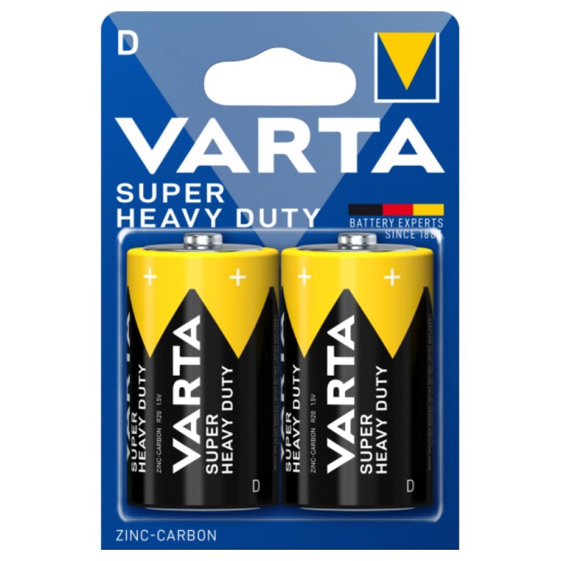 Baterii R20 Varta, Zinc Carbon Superlife BL2