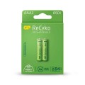 Baterii Reincarcabile GP R3 AAA 650mAh NiMH, 2 buc