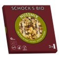 Batoane BIO Crocante cu Alune si Miere 3 x 25 g, Schock's