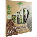 Baton cu Arahide si Seminte, Oskri, Bio, 3 x 30 g