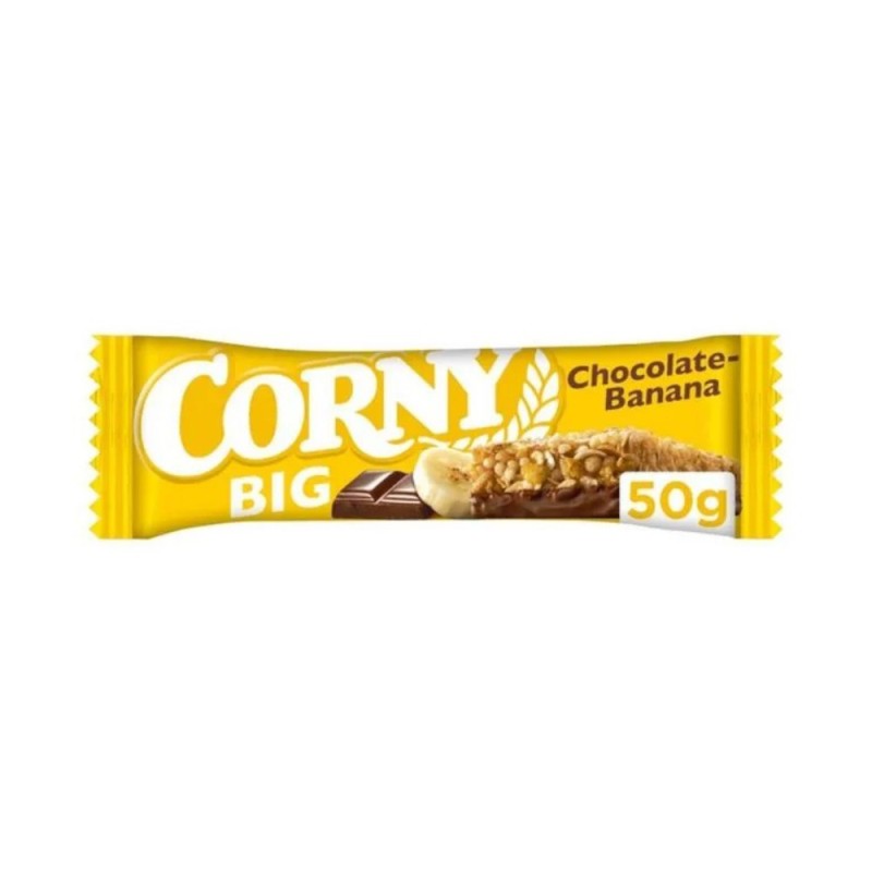 Baton de Cereale cu Ciocolata si Banane, Corny, 50 g