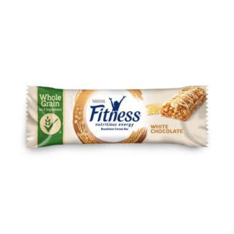 Baton de Cereale, Nestle, Fitness Delice, cu Ciocolata Alba, 22.5 g