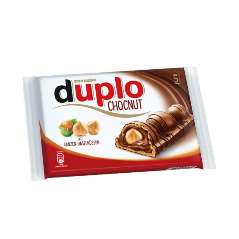 Baton de Ciocolata, Ferrero Duplo Chocnut, cu Alune de Padure, 26 g