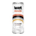 Bautura Alcoolica Fructata cu Piersica Wet Hard Seltzer, 4.5% Alcool, Doza, 0.33 l