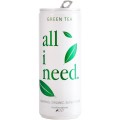 Bautura Bio cu Ceai Verde si Super Fructe, 250 ml All I Need