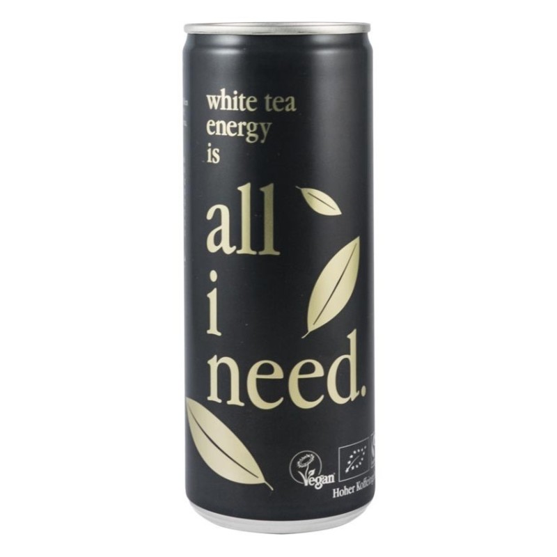 Bautura BIO Energizanta din Ceai Alb, 250 ml, All I Need