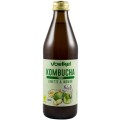 Bautura Bio Kombucha cu Limete si Ghimbir, 330ml Voelkel