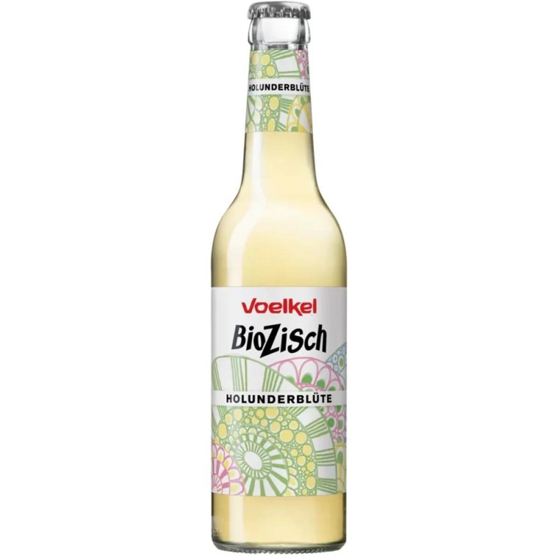 Bautura Carbogazoasa cu Flori de Soc, Voelkel, Bio, 330 ml