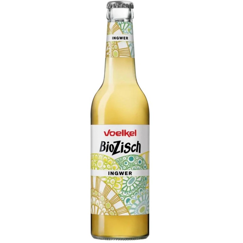 Bautura Carbogazoasa cu Ghimbir, Voelkel, Bio, 0.330 ml