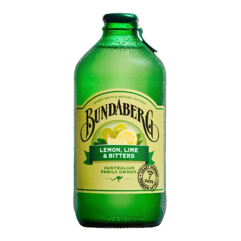 Bautura Carbogazoasa cu Suc de Lamaie, Bundaberg Lemon Lime & Bitters, 375 ml